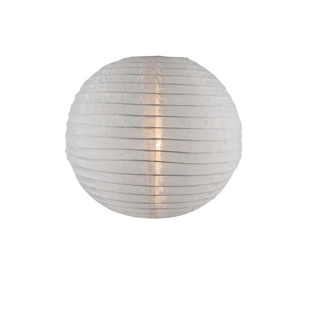 37.5cm Acrylic Sphere Pendant Shade World Menagerie Colour: White on Productcaster.