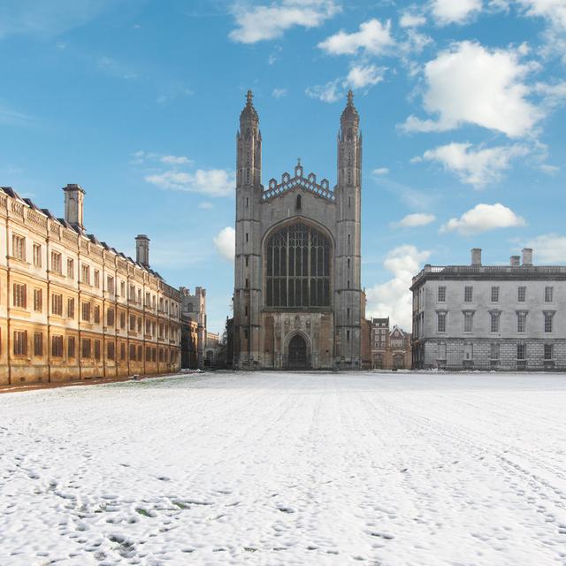 Cambridge University, England - Wrapped Canvas Print Latitude Run Size: 30cm H x 30cm W on Productcaster.