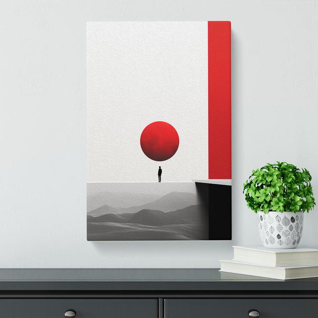 Minimalist Minimalism - Wrapped Canvas Print 17 Stories Size: 60cm H x 40cm W x 3cm D on Productcaster.