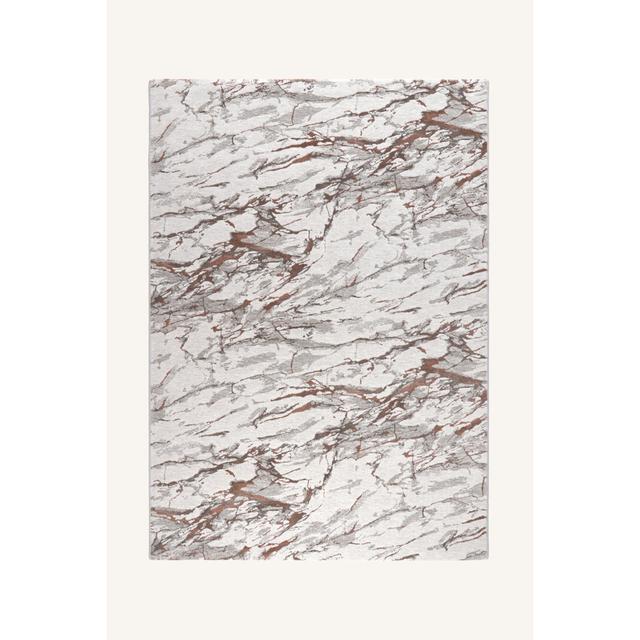 Ava-Elizabeth Rust/White Rug Ivy Bronx Rug Size: Rectangle 200 x 290cm on Productcaster.