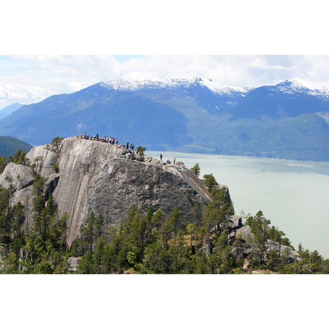 The Chief In Squamish - Wrapped Canvas Print Alpen Home Size: 30cm H x 46cm W on Productcaster.