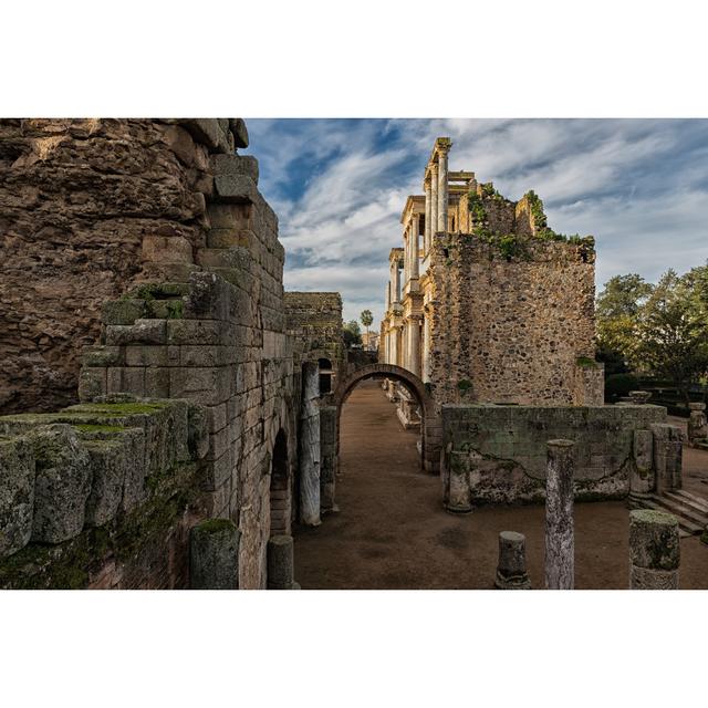 Patternson Roman Theater In Merida by Estellez - Print 17 Stories Size: 81cm H x 122cm W x 3.8cm D on Productcaster.