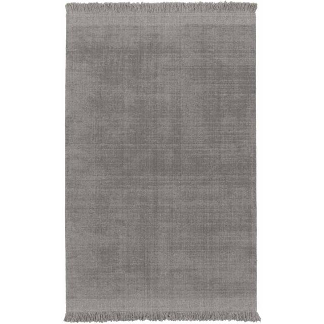 Aerilyn Solid Colour Hand Woven Grey Area Rug Brambly Cottage Rug Size: Rectangle 120 x 170cm on Productcaster.