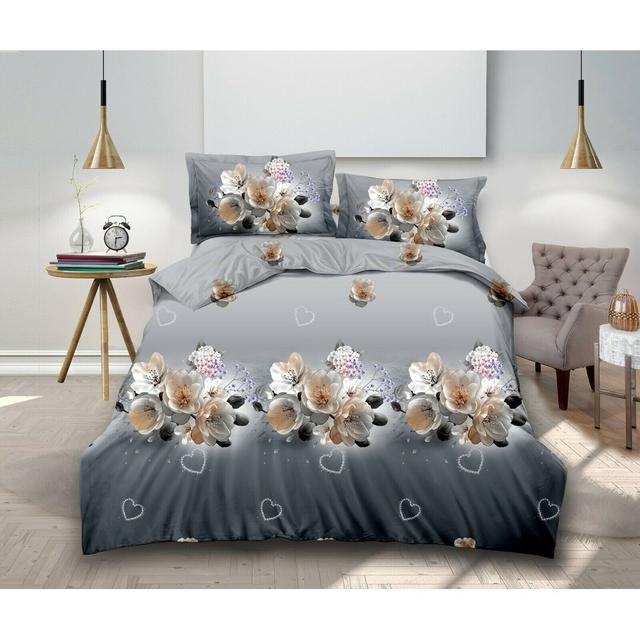 Choquette Duvet Cover Set Mercer41 Size: Double - 2 Standard Pillowcases on Productcaster.