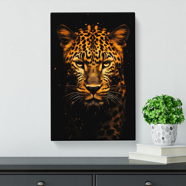 Leopard Minimalism - Single Picture Frame Art Prints 17 Stories Size: 50cm H x 35cm W x 3cm D on Productcaster.