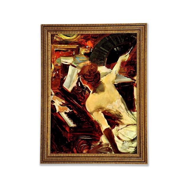 Singer Mondana by Giovanni Boldini - Print Rosalind Wheeler Size: 42cm H x 29.7cm W x 3cm D on Productcaster.