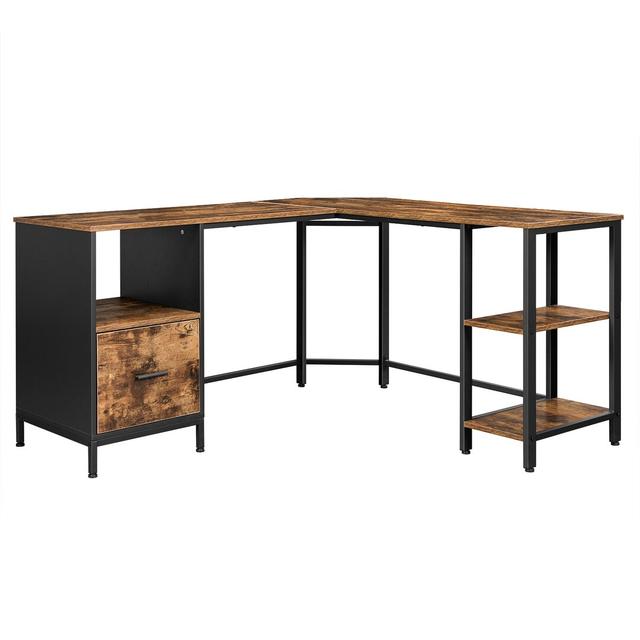 Yessenia L-Shape Executive Desk Trent Austin Design on Productcaster.