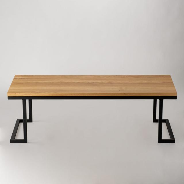 Georgiy Bench Williston Forge Size: H40 x W110 x D35cm on Productcaster.