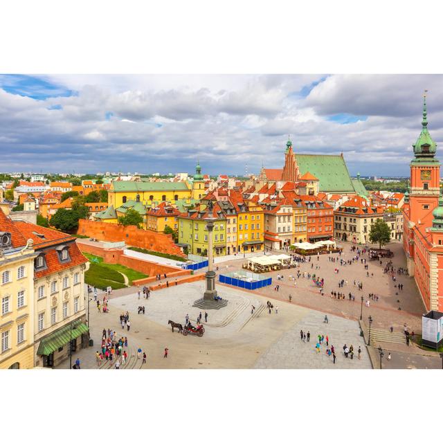 Castle Square, Warsaw, Poland - No Frame Art Prints on Canvas 17 Stories Size: 40cm H x 60cm W x 1.8cm D on Productcaster.