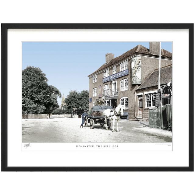 'Upminster, the Bell 1908' by Francis Frith - Picture Frame Photograph Print on Paper The Francis Frith Collection Size: 40cm H x 50cm W x 2.3cm D on Productcaster.