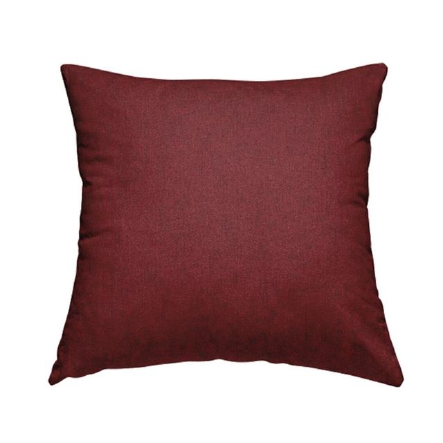 Dankwart Soft Cushion with Filling Ebern Designs Size: 55cm H x 55cm W x 5cm D, Colour: Wine Deep Red on Productcaster.