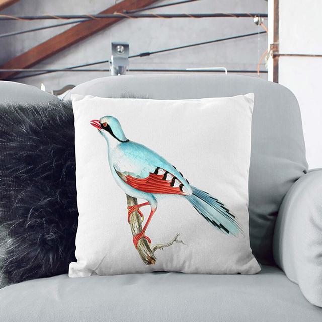 Hunting Crow by John Edward Gray Cushion with Filling East Urban Home Size: 40cm H x 40cm W x 15cm D, Backing Colour: White on Productcaster.