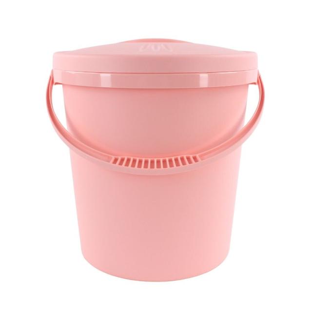 Storage Plastic Bucket Rebrilliant Colour: Pink on Productcaster.