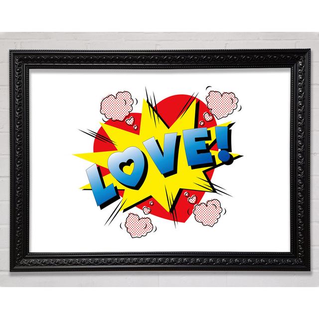 Love Punch - Single Picture Frame Art Prints Rosalind Wheeler Size: 42cm H x 59.7cm W on Productcaster.