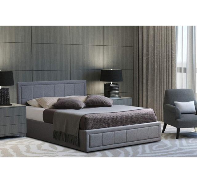 Loronda Upholstered Bed Latitude Run Size: Double (4'6) on Productcaster.