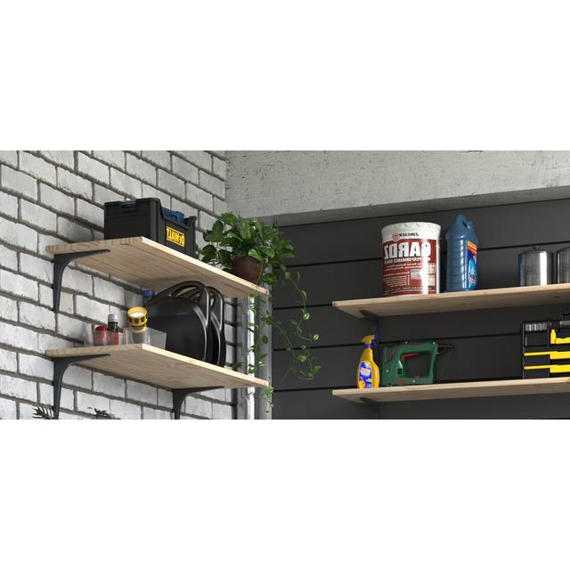 Shelving Unit Part, Laminated Shelf Board Pre-Sanded Pine Natur Pur Size: 80cm x 40cm on Productcaster.