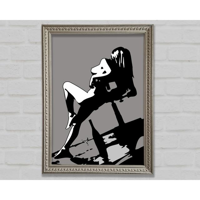 Sun Drenched Woman - Single Picture Frame Art Prints Rosalind Wheeler Size: 141.4cm H x 100cm W x 3cm D on Productcaster.