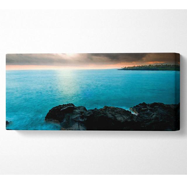 Island of Hawaii - Wrapped Canvas Art Prints Highland Dunes Size: 50.8cm H x 121.9cm W x 10cm D on Productcaster.