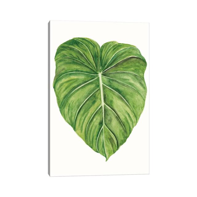 Tropical Breeze Leaves II by Naomi McCavitt - Wrapped Canvas Gallery-Wrapped Canvas Giclée 17 Stories Size: 66.04cm H x 45.72cm W x 3.81cm D on Productcaster.