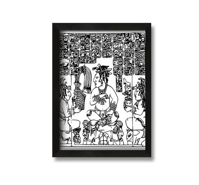 Japanese Wisdom - Picture Frame Graphic Art on Canvas Latitude Vive Size: 60cm H x 42cm W x 10cm D on Productcaster.