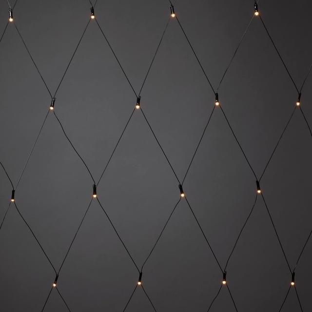 LED-Netz-Lichter Konstsmide Farbe: Bernsteinfarben, Maße: 200 cm B x 1200 cm H on Productcaster.