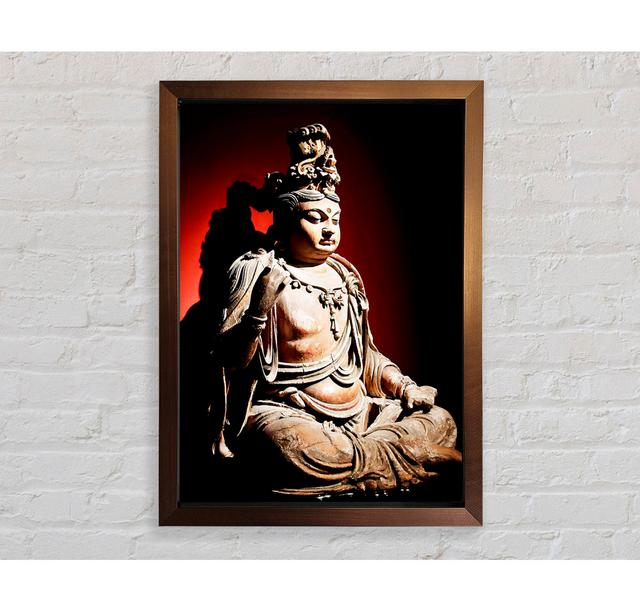 Buddha Peace Within - Druck Bright Star Größe: 118,9 cm H x 84,1 cm B x 3,4 cm T on Productcaster.