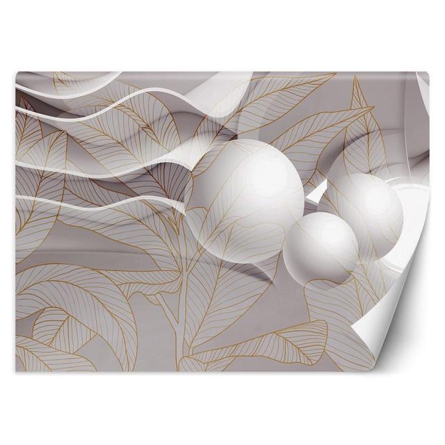 Knopp Satin Paste the Wall Mural Canora Grey Size: 280cm H x 400cm W on Productcaster.