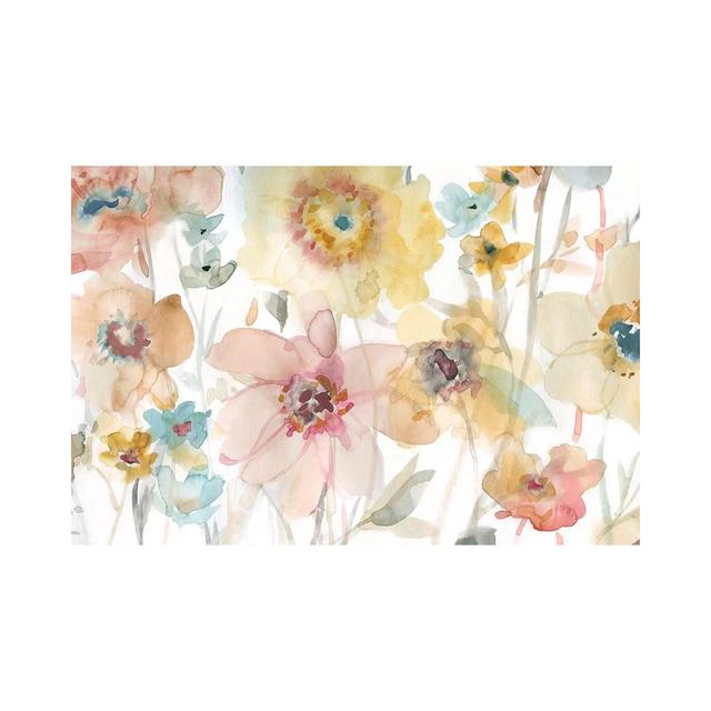 Soft Spring II by - Wrapped Canvas Painting ClassicLiving Size: 66.04cm H x 101.6cm W x 3.81cm D on Productcaster.