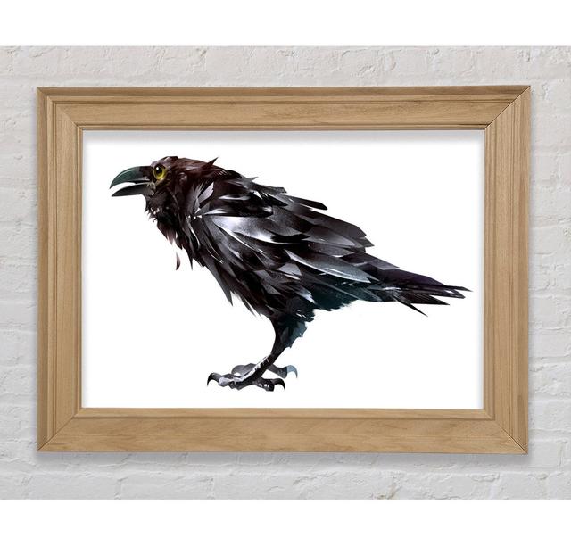 The Black Crow - Picture Frame Art Prints Bright Star Size: 29.7cm H x 42cm W on Productcaster.