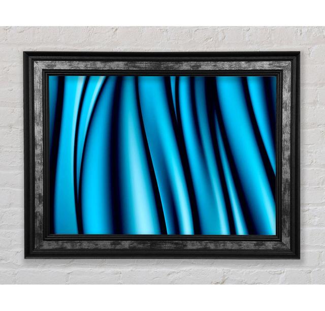 Blue Ice Sculptor - Single Picture Frame Art Prints Bright Star Size: 29.7cm H x 42cm W x 8cm D on Productcaster.