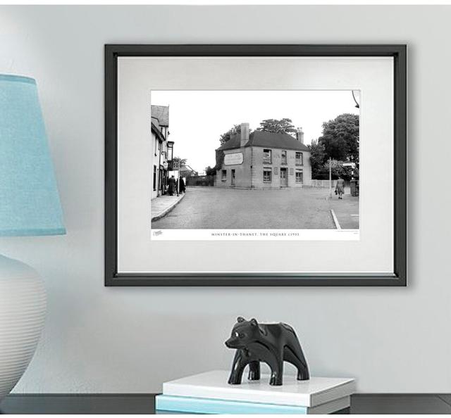 'Minster-in-Thanet, the Square C1955' by Francis Frith - Picture Frame Photograph Print on Paper The Francis Frith Collection Size: 28cm H x 36cm W x on Productcaster.