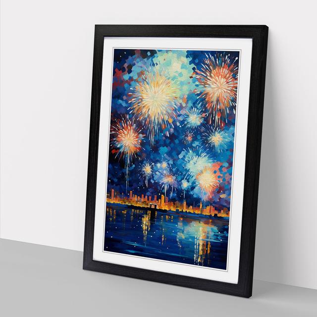 XYZ-FRM-V1223-3125 Single Picture Frame Art Prints on Wood Metro Lane Size: 34cm H x 25cm W x 2cm D, Frame Colour: Black on Productcaster.