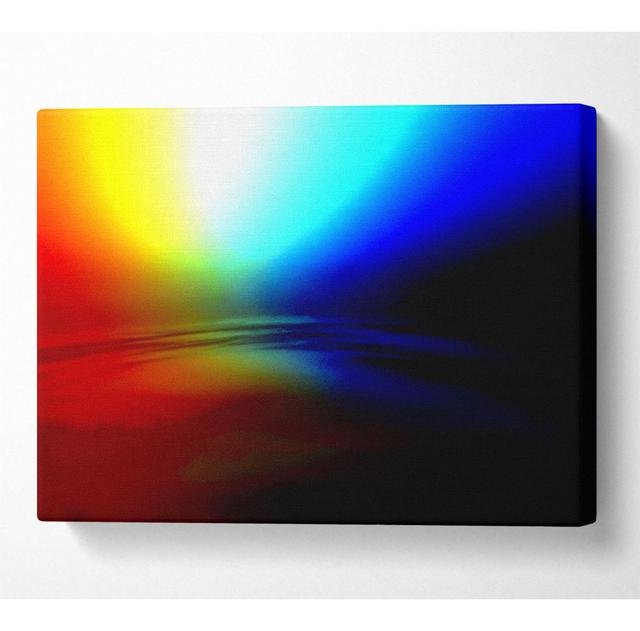 Colours Of The Rainbow - Wrapped Canvas Art Prints Latitude Run Size: 50.8cm H x 81.3cm W x 10cm D on Productcaster.