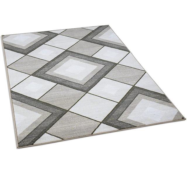 Deeddra Looped/Hooked Beige Indoor/Outdoor Rug Ebern Designs Rug Size: Rectangle 60 x 110cm on Productcaster.