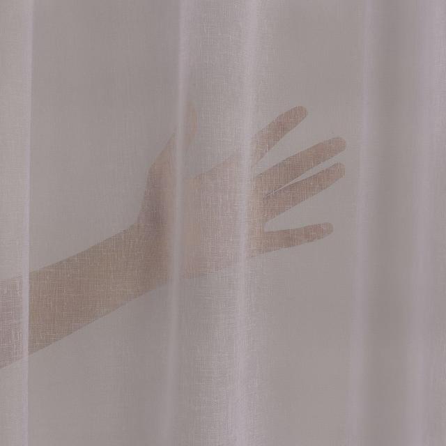 Sheer Curtain Lilijan Home & Curtain Curtain Colour: Dark Beige, Panel Size: 280cm Width x 200cm Drop on Productcaster.