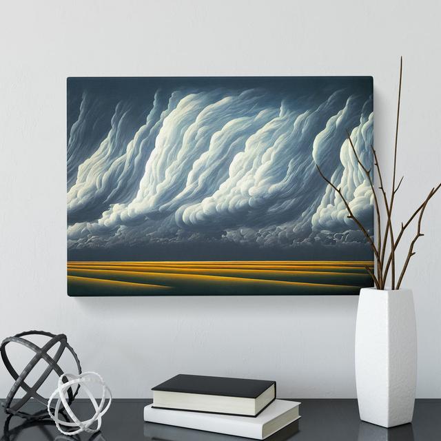 Thunderstorm Clouds Vol.1 - Wrapped Canvas Print 17 Stories Size: 40cm H x 60cm W x 3cm D on Productcaster.