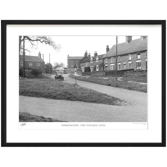 'Terrington, the Village C1955' by Francis Frith - Picture Frame Photograph Print on Paper The Francis Frith Collection Size: 28cm H x 36cm W x 2.3cm on Productcaster.