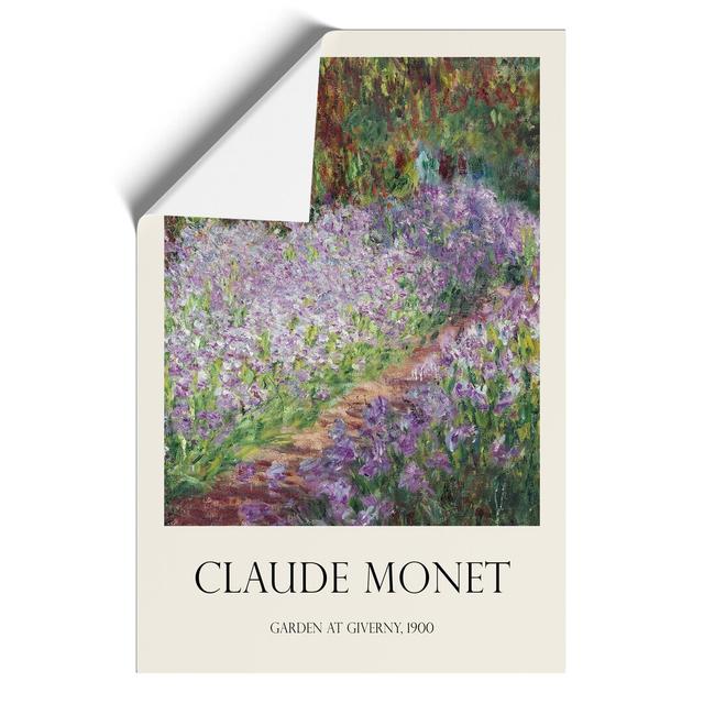 Irises in Monets Garden by Claude Monet - Unframed Painting East Urban Home Size: 30cm H x 21cm W x 0.1cm D on Productcaster.