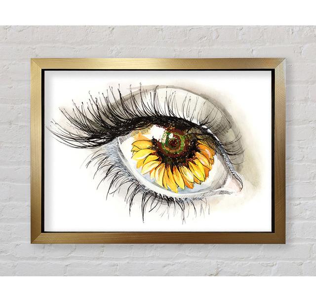 The Golden Eye - Print Rosalind Wheeler Size: 42cm H x 59.7cm W on Productcaster.