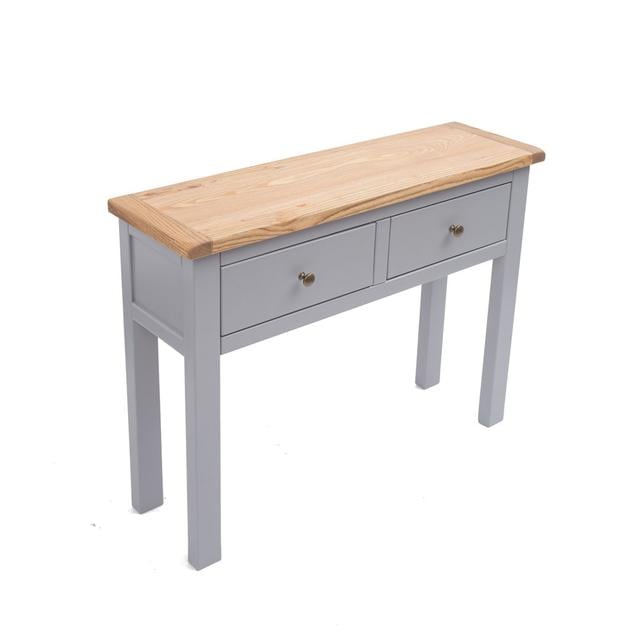 Rosewood Console Table Three Posts Colour: Grey/Gold on Productcaster.