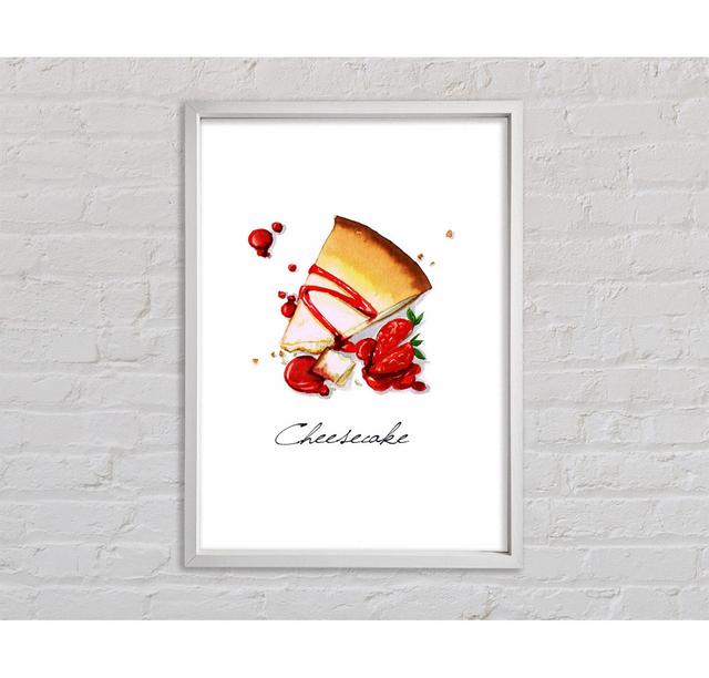 Strawberry Cheesecake Framed Print Bright Star Size: 84.1cm H x 118.9cm W on Productcaster.