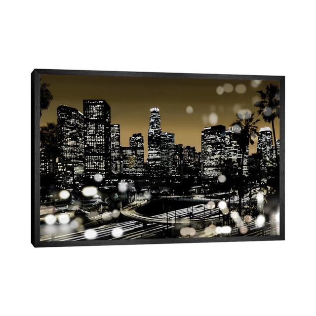 L.A. Nights I by Kate Carrigan - Print on Canvas 17 Stories Size: 45.72cm H x 66.04cm W x 3.81cm D, Format: Black Framed Canvas on Productcaster.