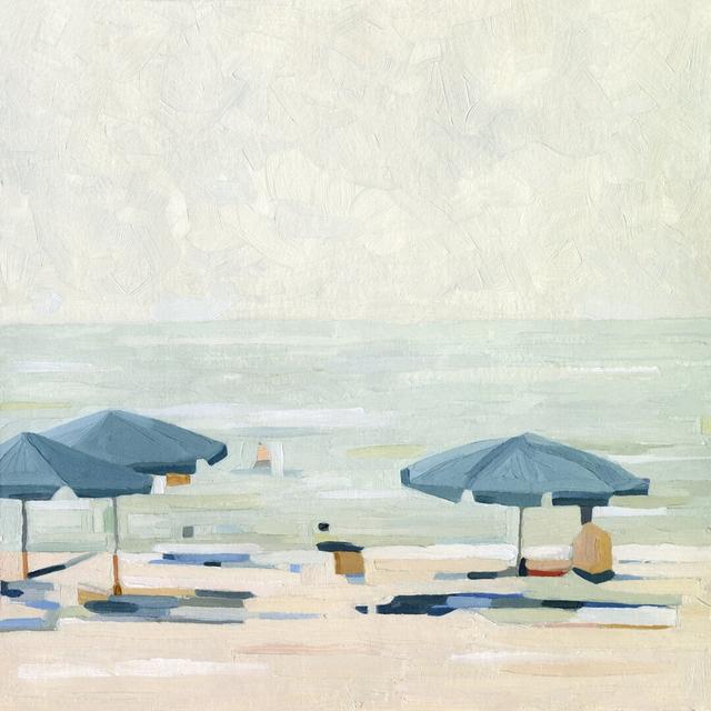 If It's The Beaches II by Emma Scarvey - Wrapped Canvas Painting House of Hampton Size: 51cm H x 51cm W on Productcaster.