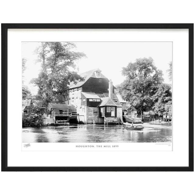 'Houghton, the Mill 1899' by Francis Frith - Picture Frame Photograph Print on Paper The Francis Frith Collection Size: 45cm H x 60cm W x 2.3cm D on Productcaster.