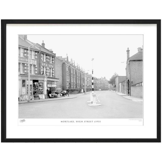 Mortlake, High Street C1955 by Francis Frith - Single Picture Frame Print The Francis Frith Collection Size: 60cm H x 80cm W x 2.3cm D on Productcaster.