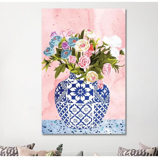 Ceramic Planter by 83 Oranges - Wrapped Canvas Graphic Art Ophelia & Co. Size: 152.4cm H x 101.6cm W on Productcaster.