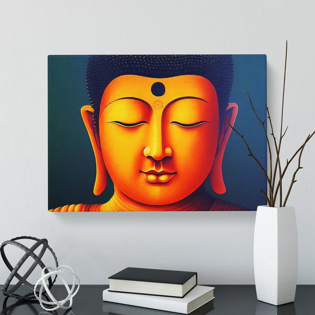 Golden Buddha Vol.3 - Wrapped Canvas Graphic Art World Menagerie Size: 35cm H x 50cm W x 3cm D on Productcaster.