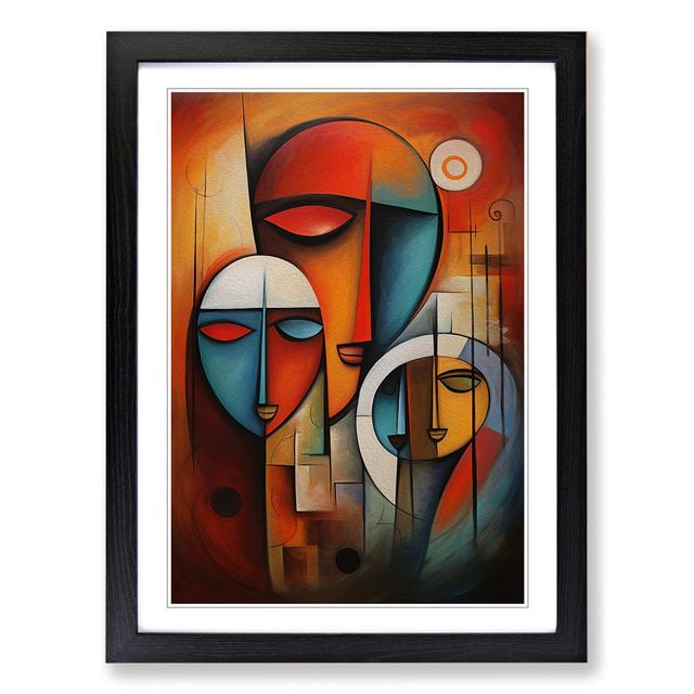 XYZ-FRM-V1223-4406 Single Picture Frame Art Prints on Wood Metro Lane Format: Black, Size: 46cm H x 34cm W x 2cm D on Productcaster.