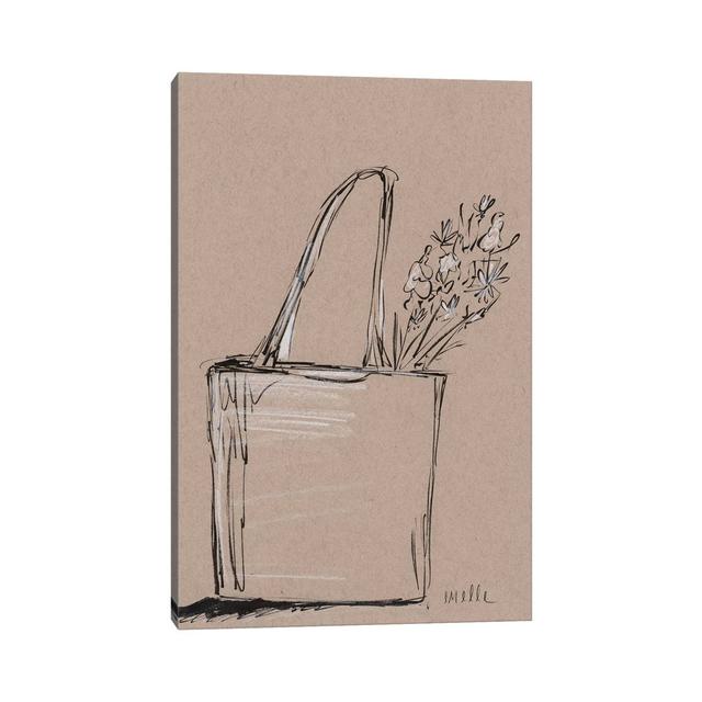 Tote by Em Elle - Wrapped Canvas Print Brambly Cottage Size: 45.72cm H x 30.48cm W x 1.91cm D on Productcaster.