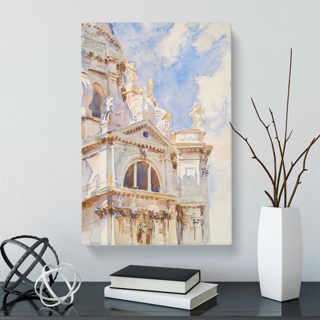 The Salute, Venice by John Singer Sargent - Wrapped Canvas Painting East Urban Home Size: 76cm H x 50cm W x 3cm D on Productcaster.